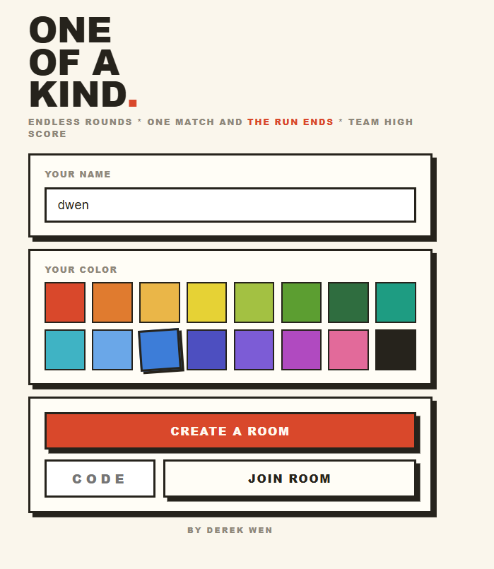 One of a Kind